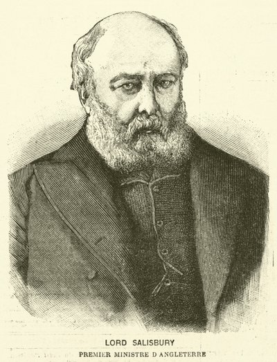 Lord Salisbury, British Prime Minister by French School