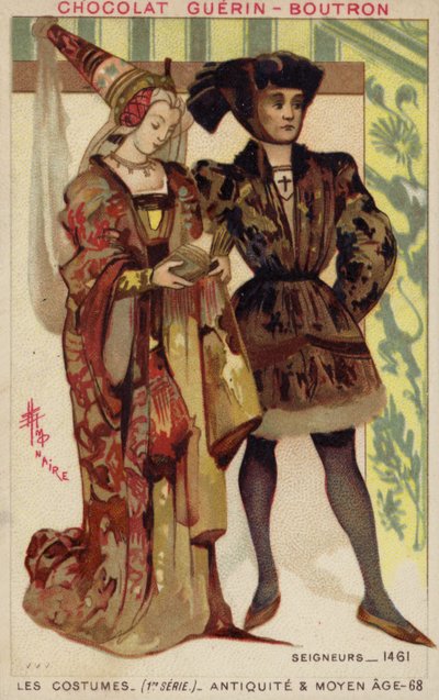 Lord and Lady, 1461 by French School