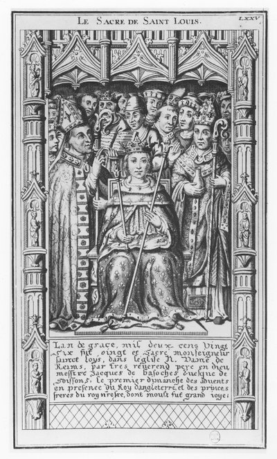 Louis IX of France by French School