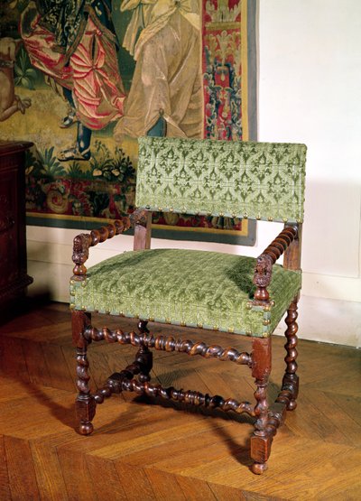Louis XIII armchair by French School