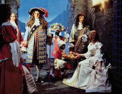 Louis XIV at Versailles by French School