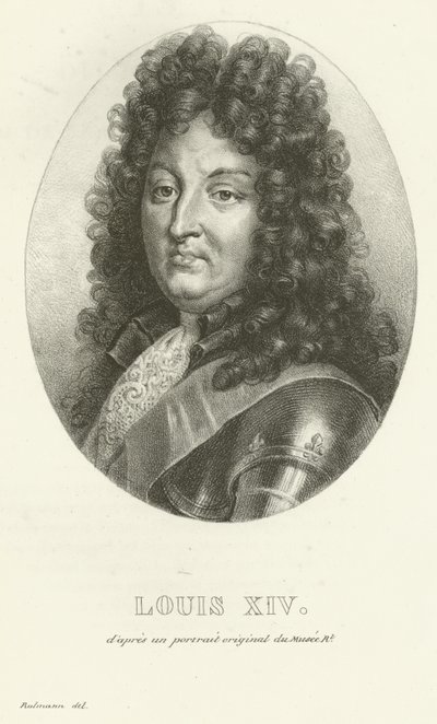 Louis XIV by French School