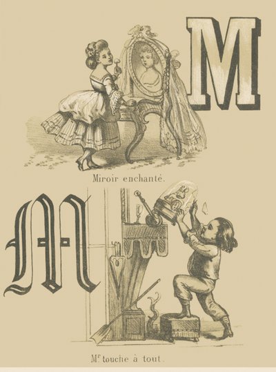 Enchanting Mirror / Mr. Touche a Everything by French School
