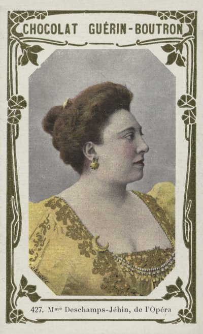 Madame Deschamps-Jehin, of the Opera by French School