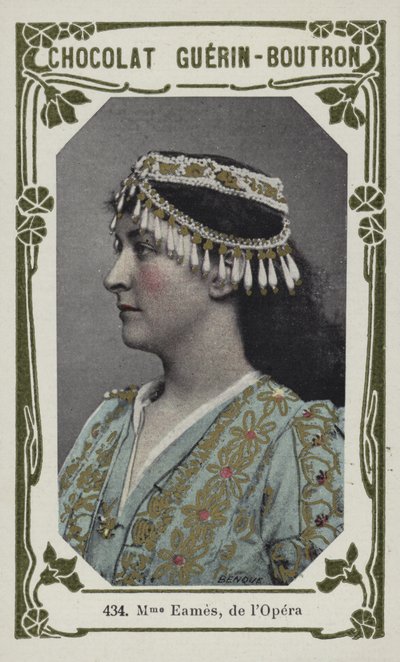 Madame Eames, from the Opera by French School