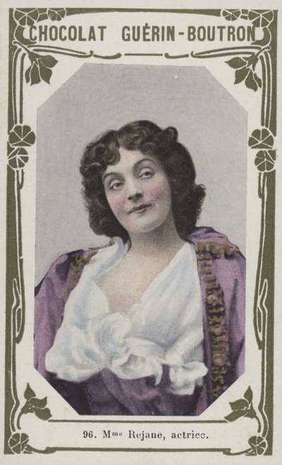 Madame Réjane, Actress by French School