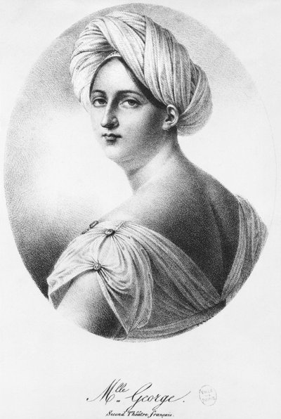 Mademoiselle George by French School