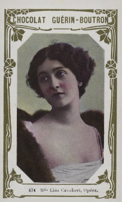 Mademoiselle Lina Cavalieri, Opera by French School