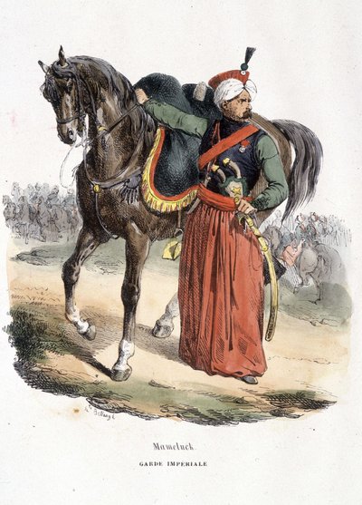 Mameluck of the Imperial Guard by French School
