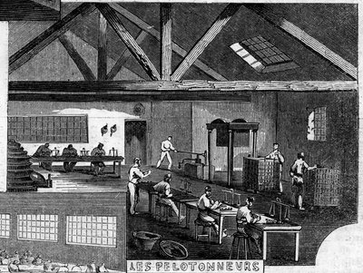 Manufacture of Tobacco, Paris by French School