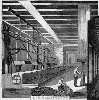 Manufacture of Tobacco, Paris by French School