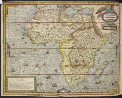 Map of Africa, Table d