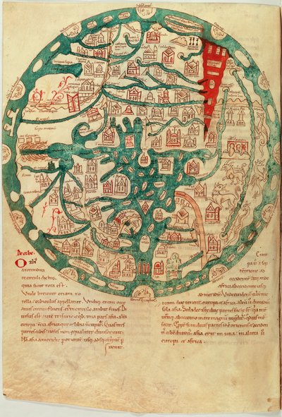 Mappamundi by French School