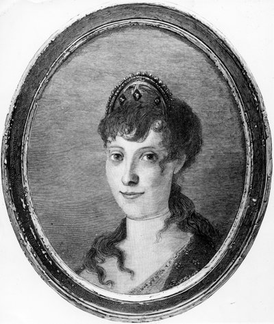 Maria Letizia Ramolino as a young woman by French School