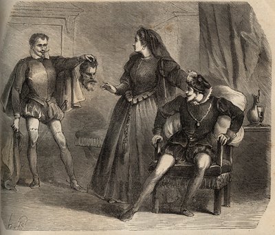 Massacre of Saint Bartholomew, August 24 by French School