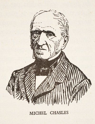 Michel Chasles by French School