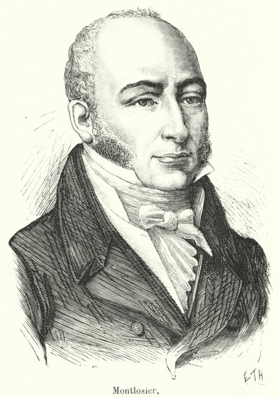 Montlosier (engraving) by French School