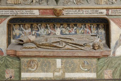 Monument of Adrien de Henencourt by French School