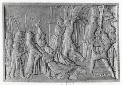 Murder of Bishop Waldric by French School