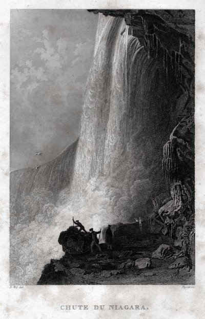 Niagara Falls by French School