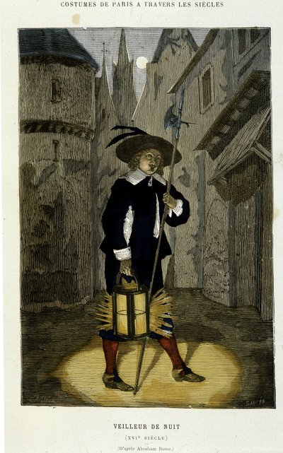Night Watchman by French School