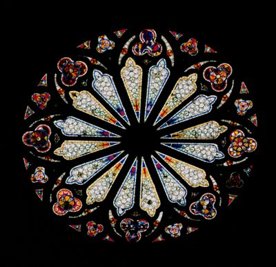 North Rose, c.1200 by French School