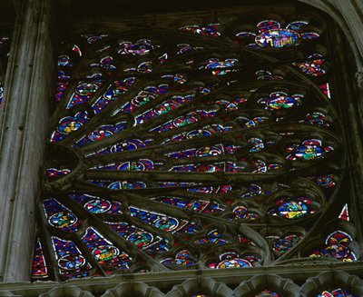 North rose window by French School