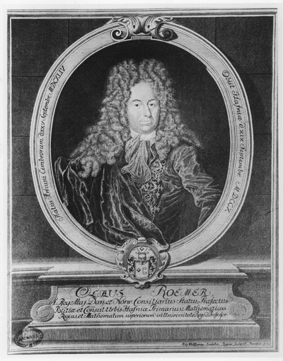 Olaus Romer (engraving) by French School
