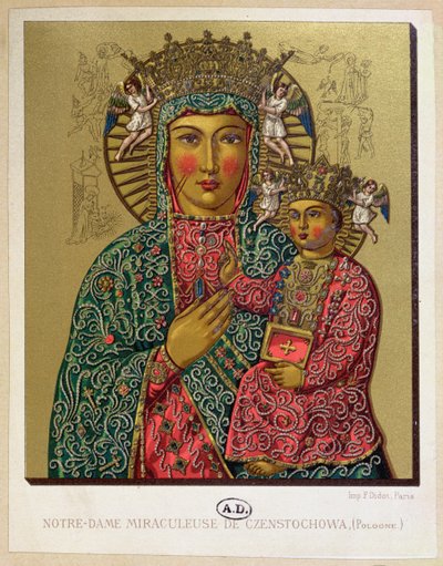 Our Lady of Czestochowa by French School