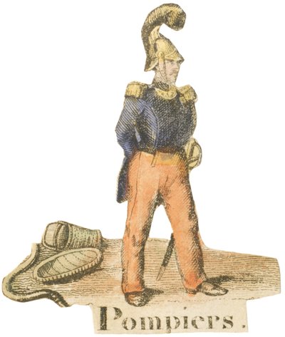 P as Firefighters by French School