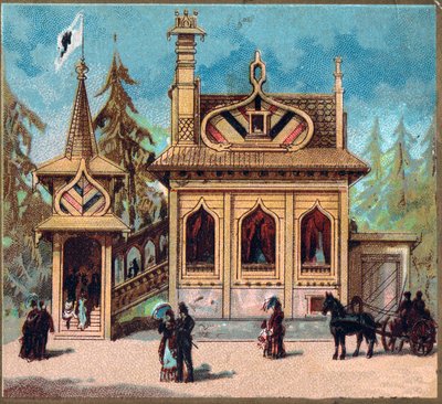 Paris. Universal Exhibition of 1889: Russian Residence by French School