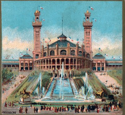 Paris. Universal Exhibition of 1889: Trocadero by French School