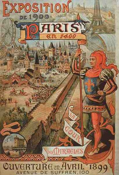 Paris in 1400 by French School