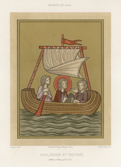 Paul, Silas and Timothy by French School