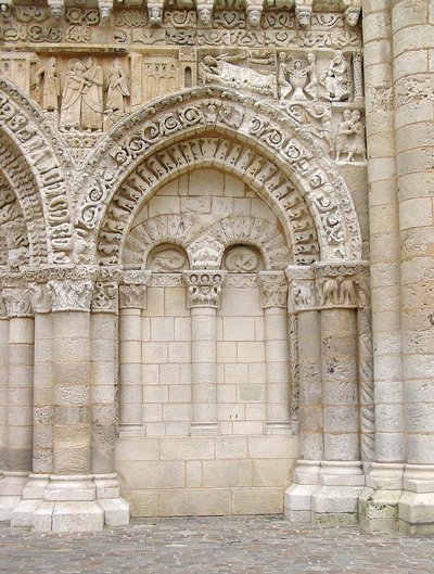Portal from the West Facade by French School