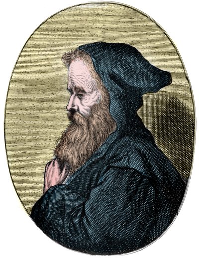 Portrait of Empedocles by French School