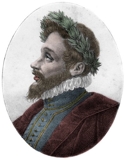 Portrait of Etienne Jodelle by French School