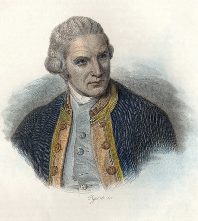 Portrait of James Cook by French School