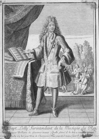 Portrait of Jean-Baptiste Lully by French School