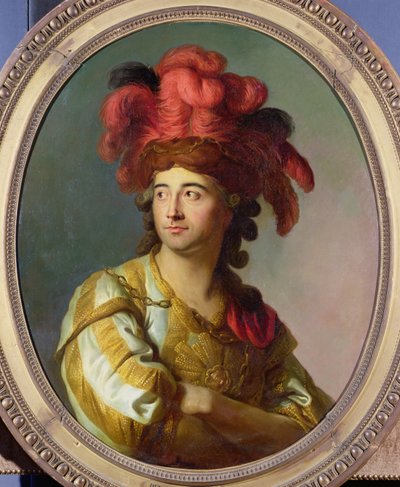 Portrait of Larive by French School