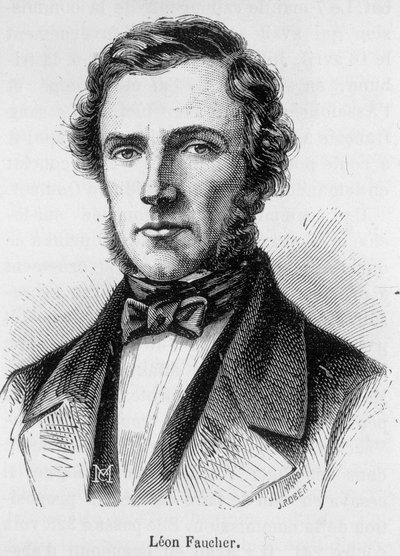 Portrait of Leon Faucher by French School