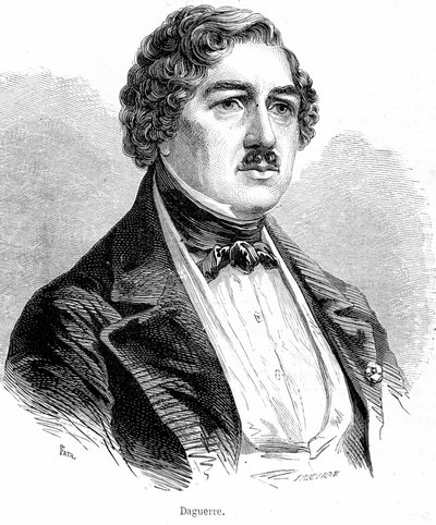 Portrait of Louis Daguerre by French School