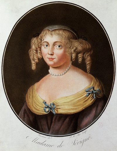 Portrait of Madame de Sevigne by French School
