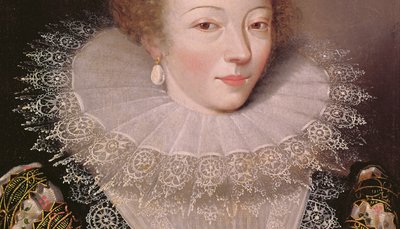 Portrait of Marie Vignon by French School