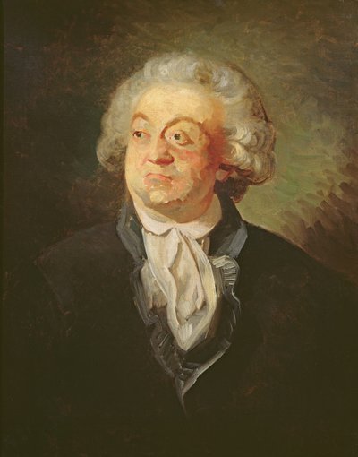Portrait of Mirabeau by French School