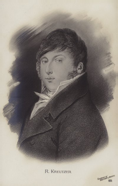 Portrait of Rodolphe Kreutzer by French School