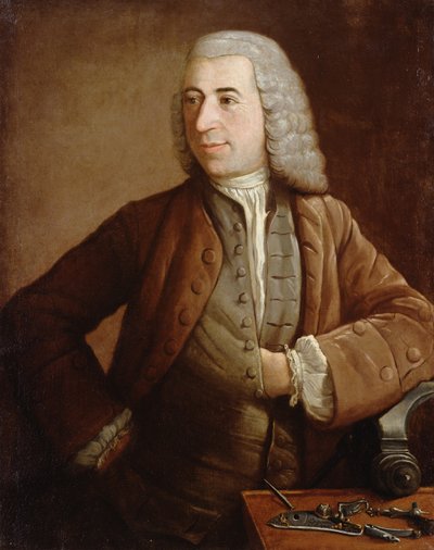 Portrait of a Goldsmith by French School