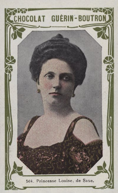 Princess Louise of Saxony by French School