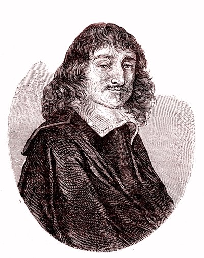 Rene Descartes, French Physicist, Mathematician, Philosopher by French School