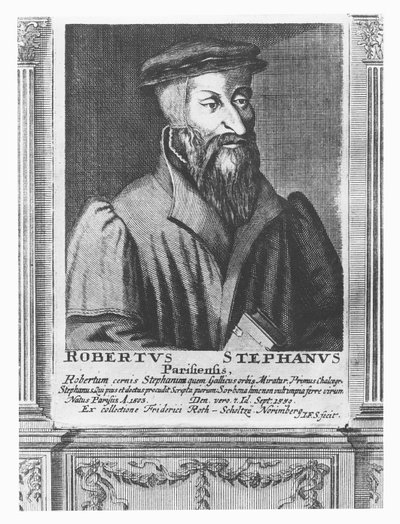 Robert Estienne by French School
